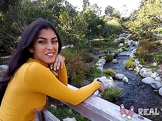 Real Nubiles - Amatuer latina teen Sophia Leone POV sex